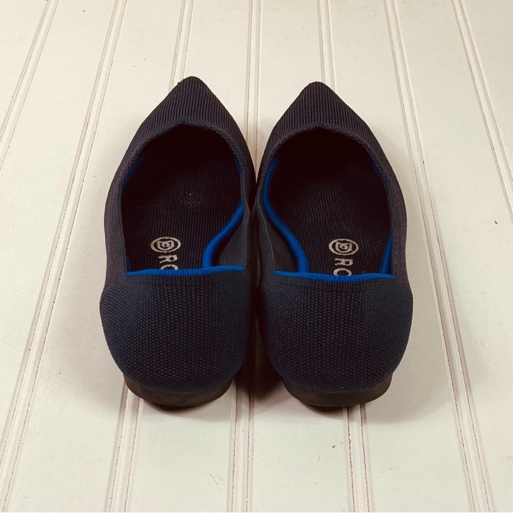 Rothy’s “The Point” in Navy Blue Size 8 *EUC* - Picture 8 of 12